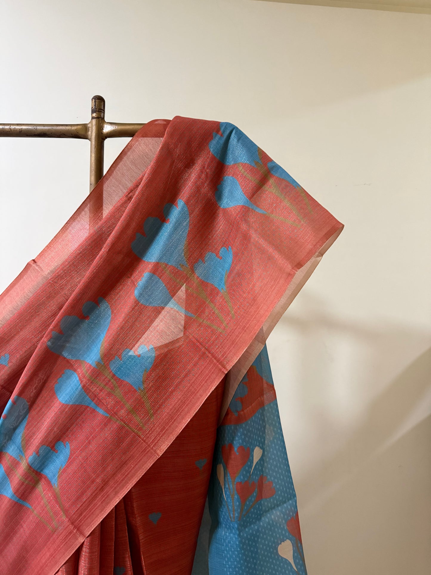 Tissue Silk Printed saree