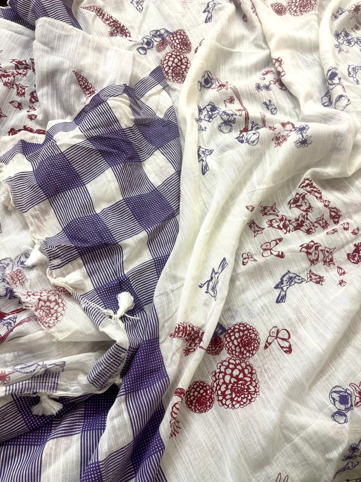 Garden Gossip Handwoven Saree