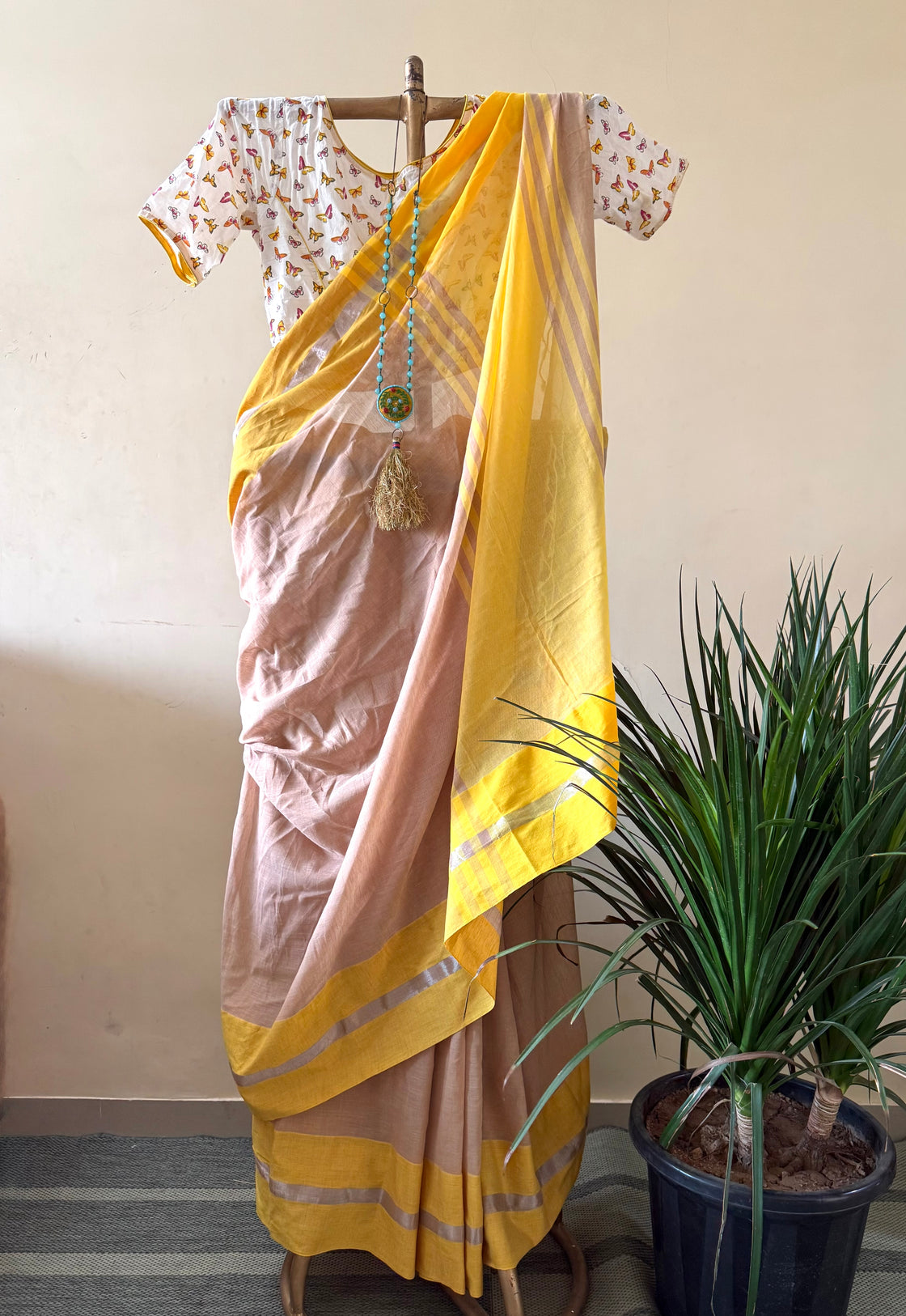 Summer sun cotton saree