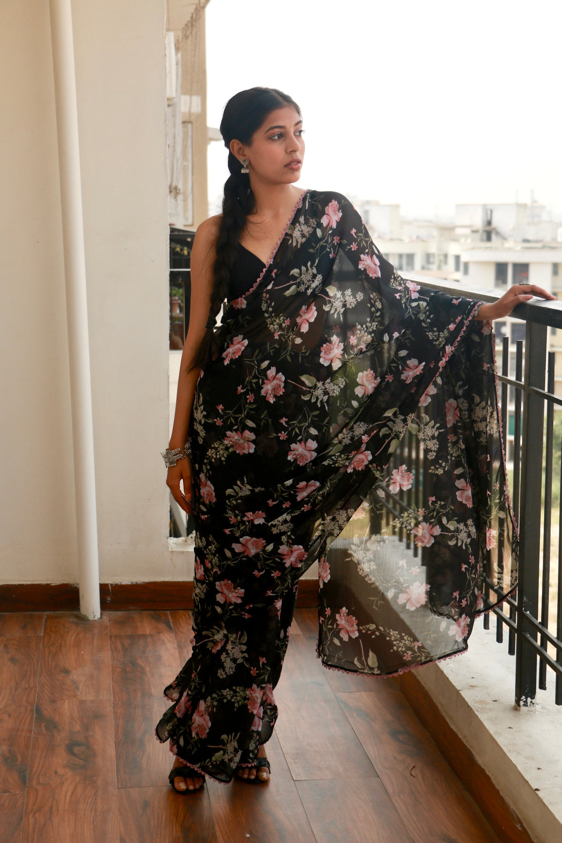 Nostalgic summer saree