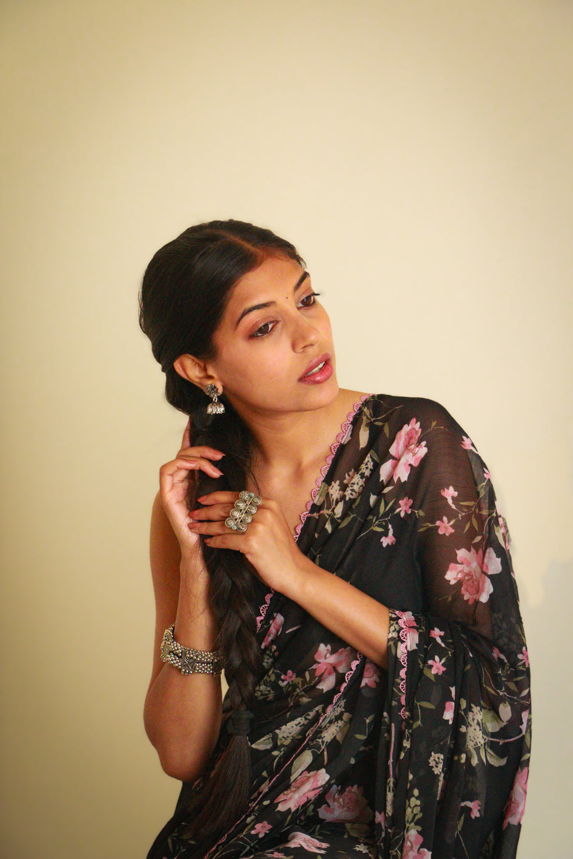 Nostalgic summer saree
