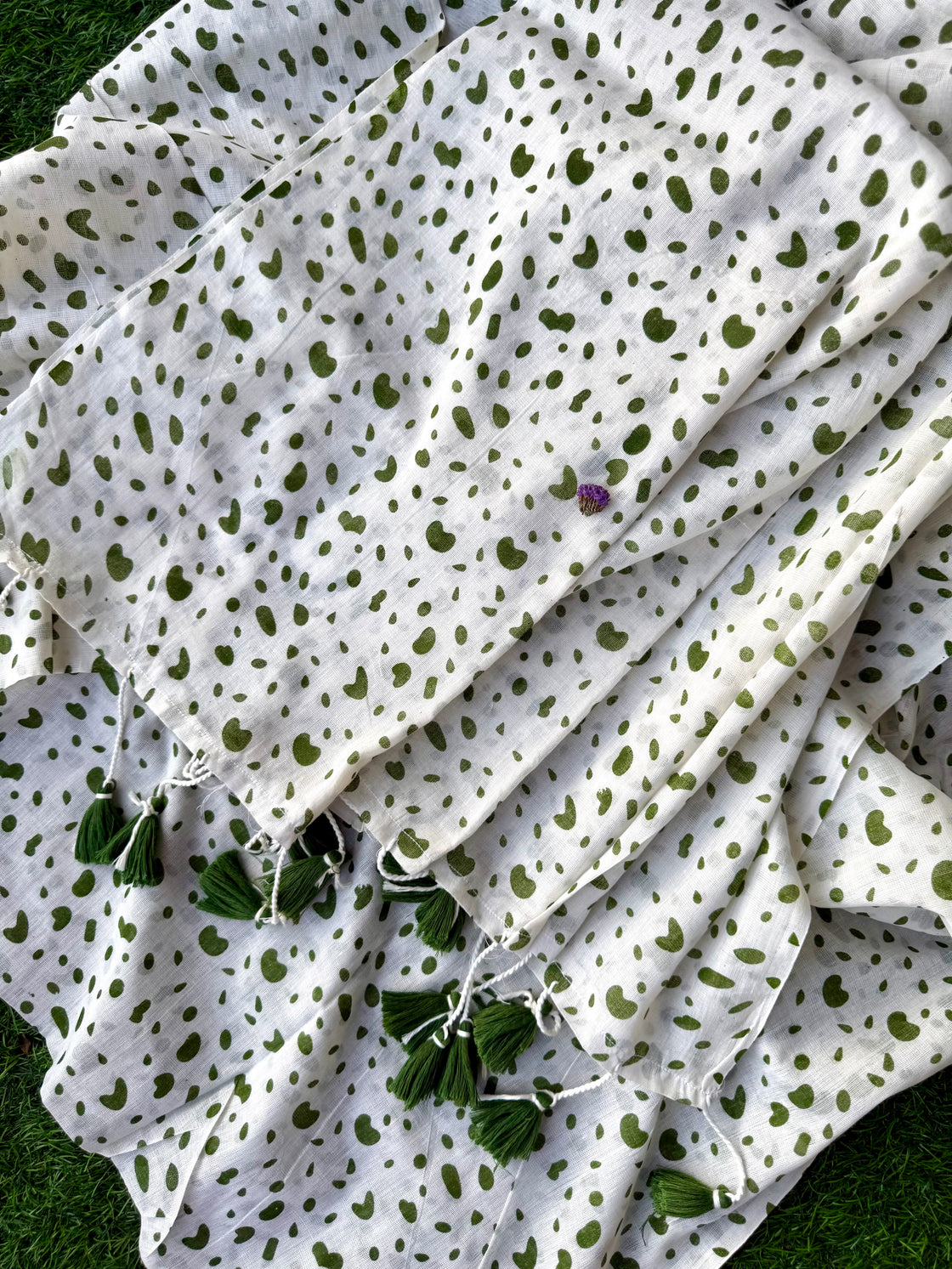 Summer garden cotton saree