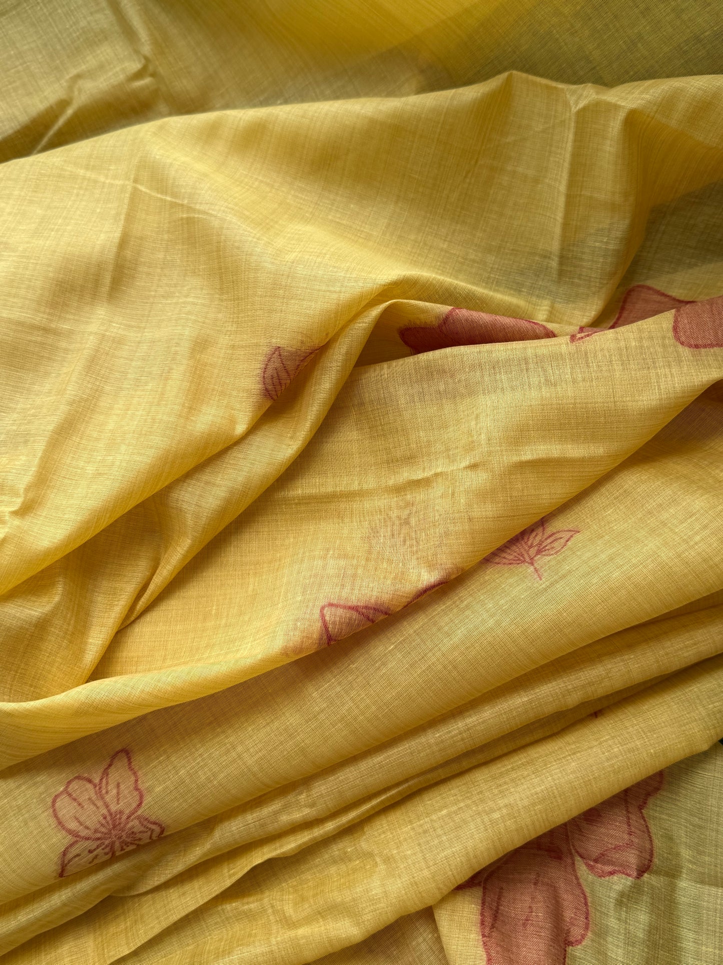 Sunny summer chanderi cotton saree