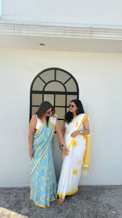 Summer sun cotton saree