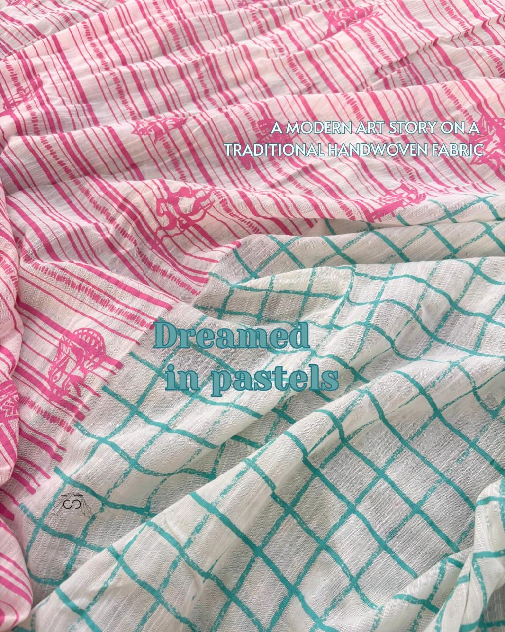 Checkmate Summer Handwoven saree