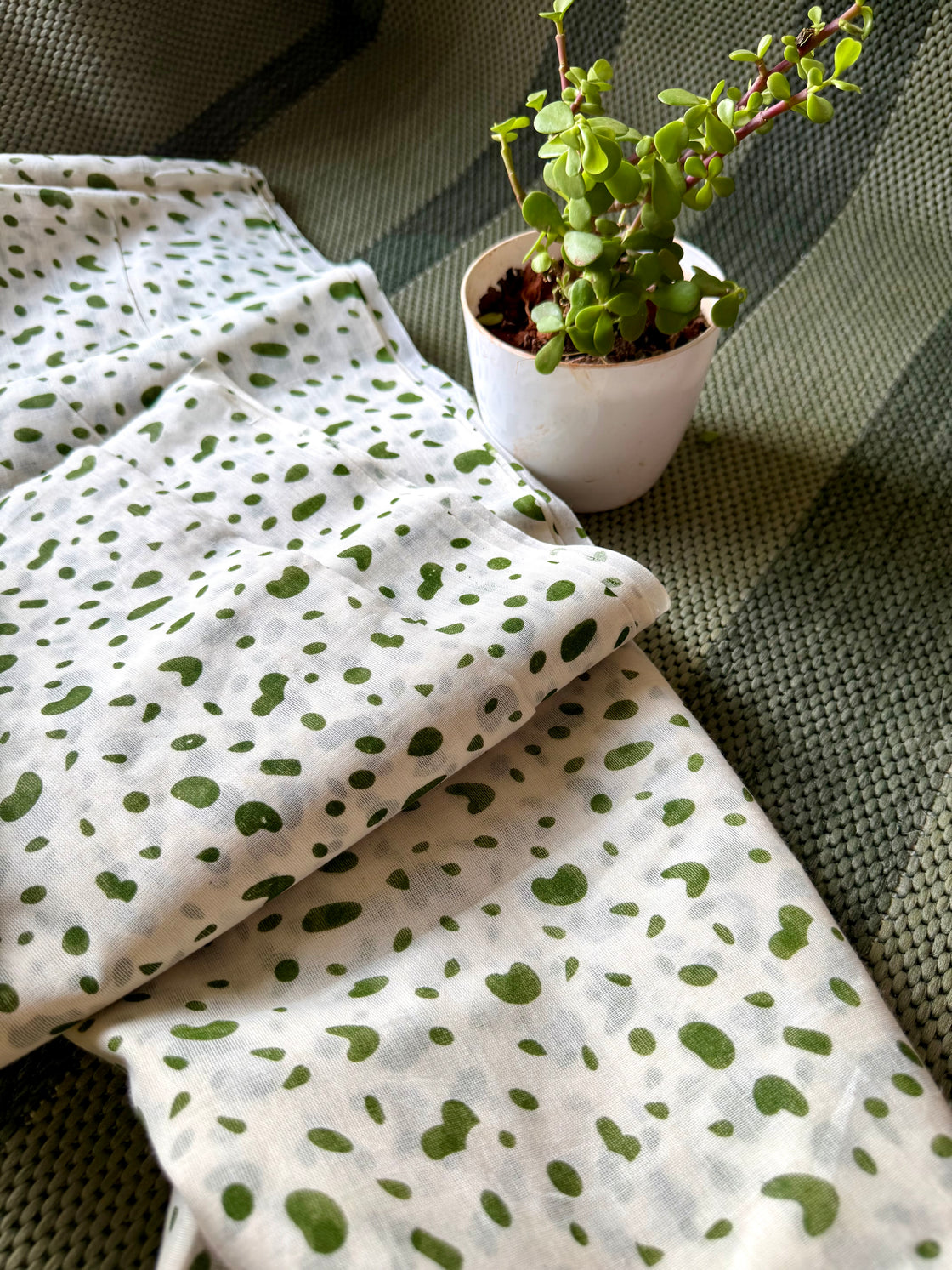 Summer garden cotton saree