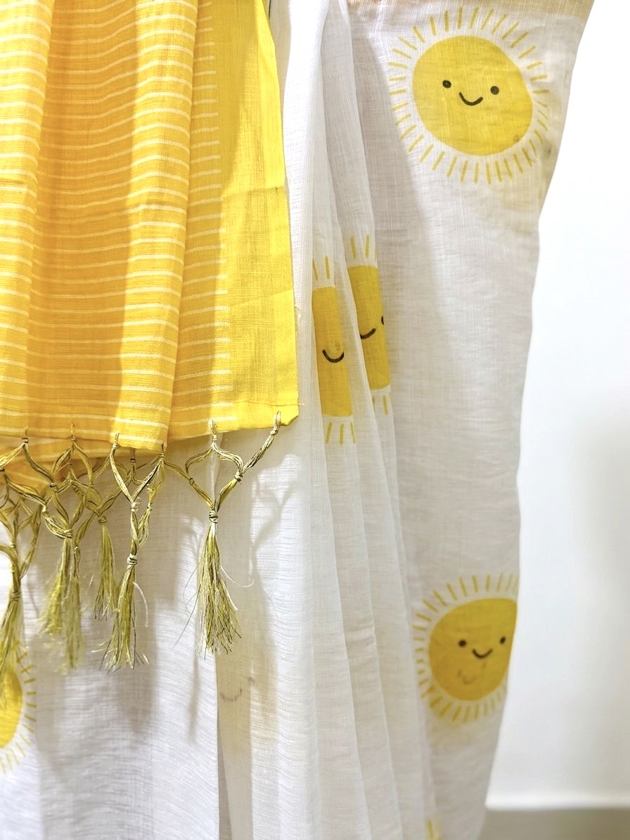 Summer sun cotton saree