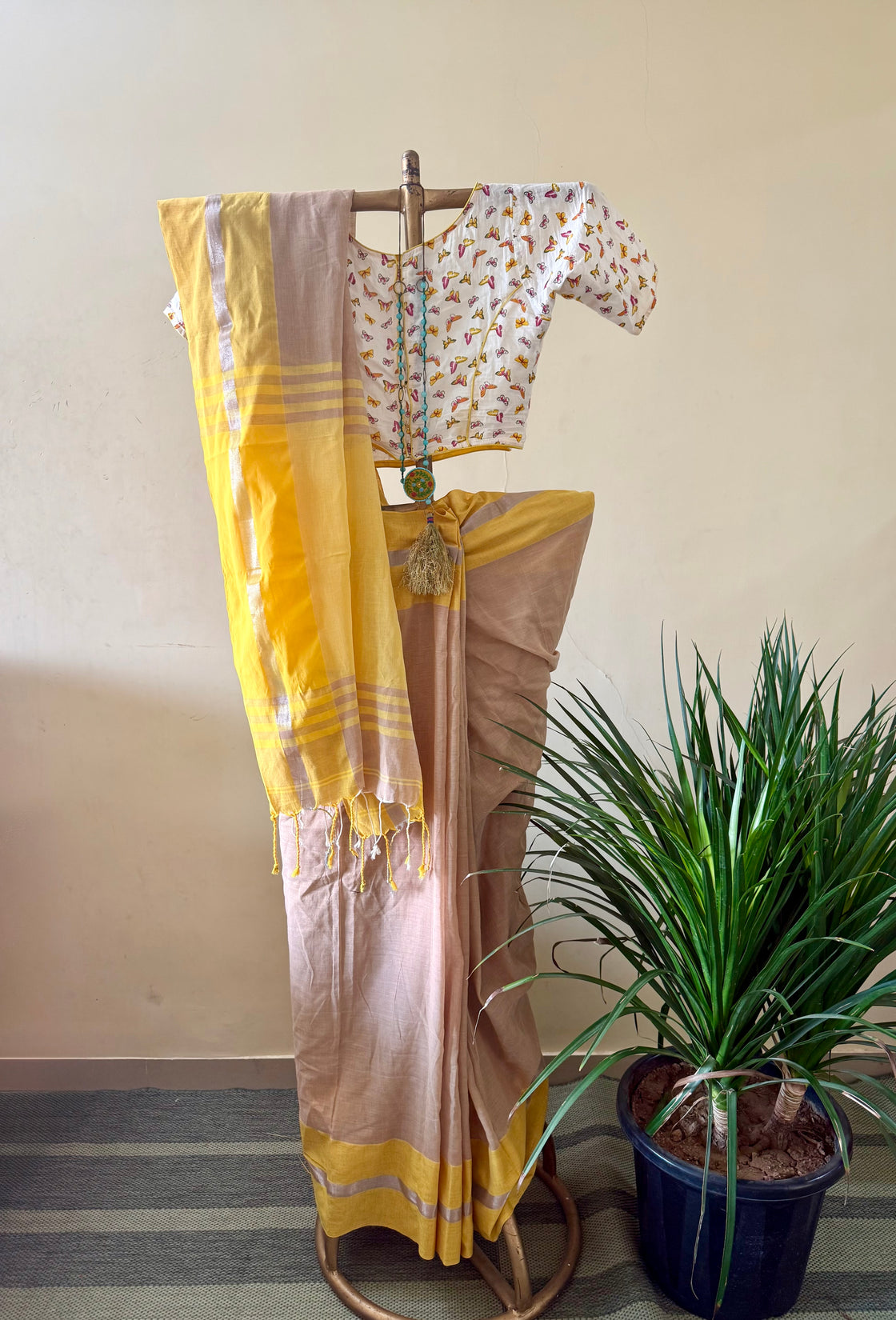 Summer sun cotton saree