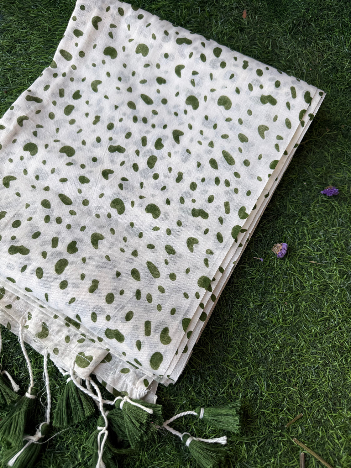 Summer garden cotton saree