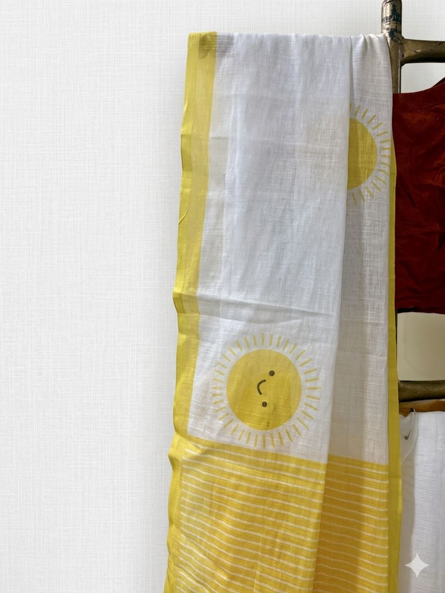 Summer sun cotton saree