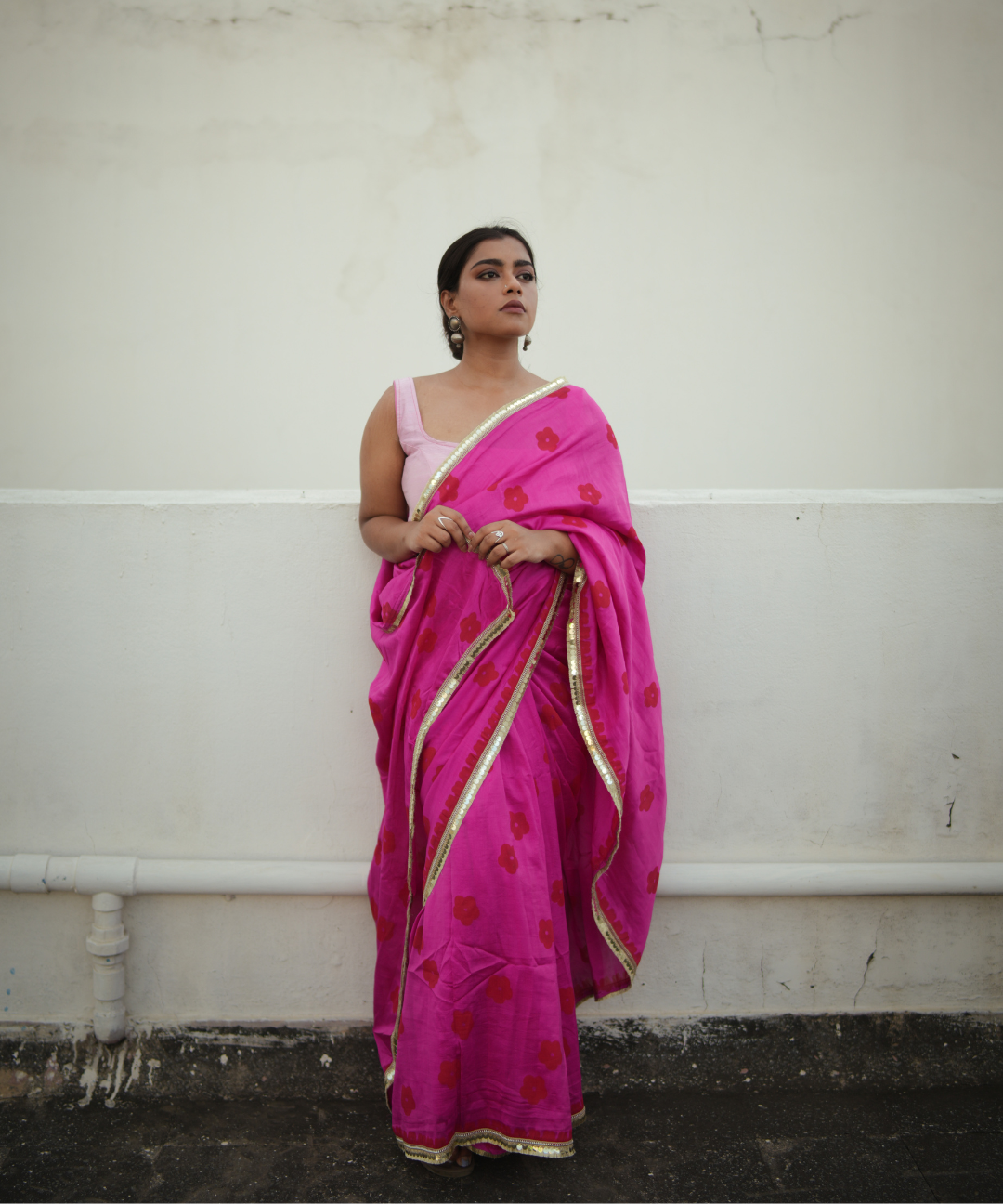 Chanderi silk Saree