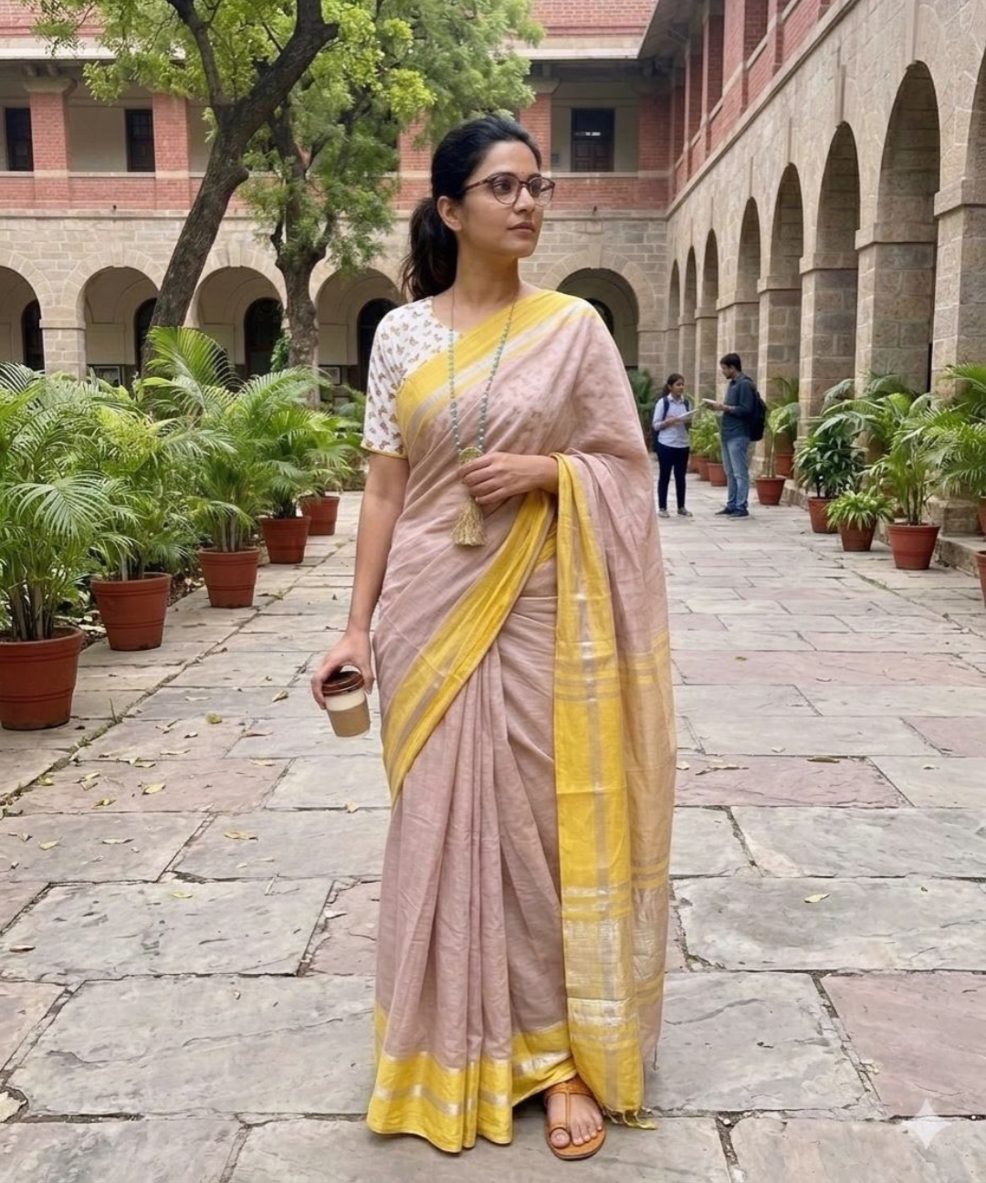 Summer sun cotton saree