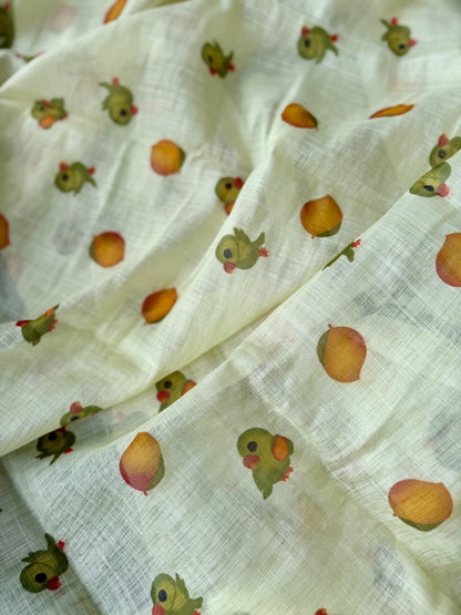 Summer vacay cotton saree