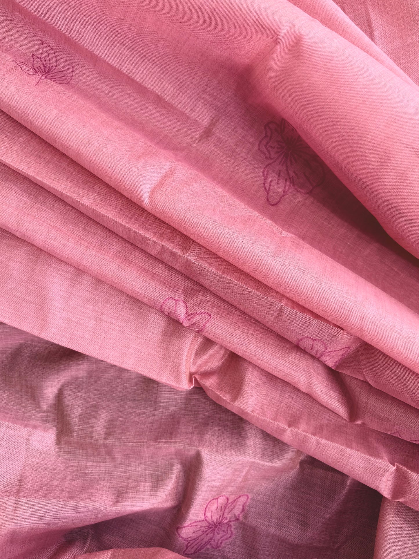 Blooming day Chanderi saree