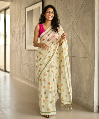 Summer vacay cotton saree