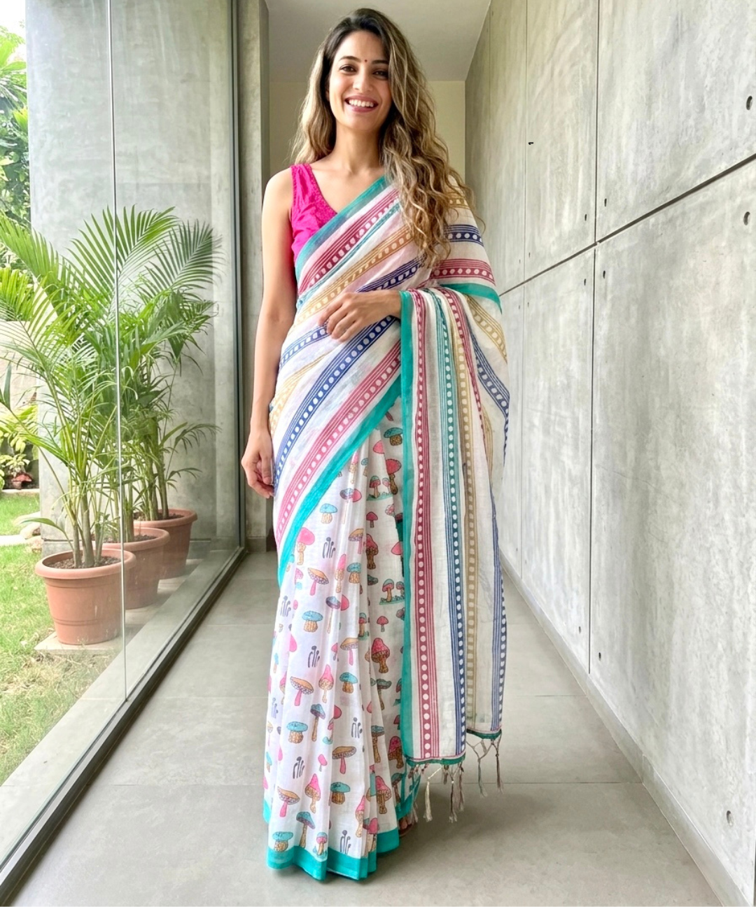 Fairyland joy cotton saree