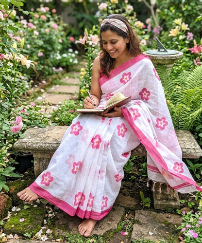 The Rosiee cotton saree