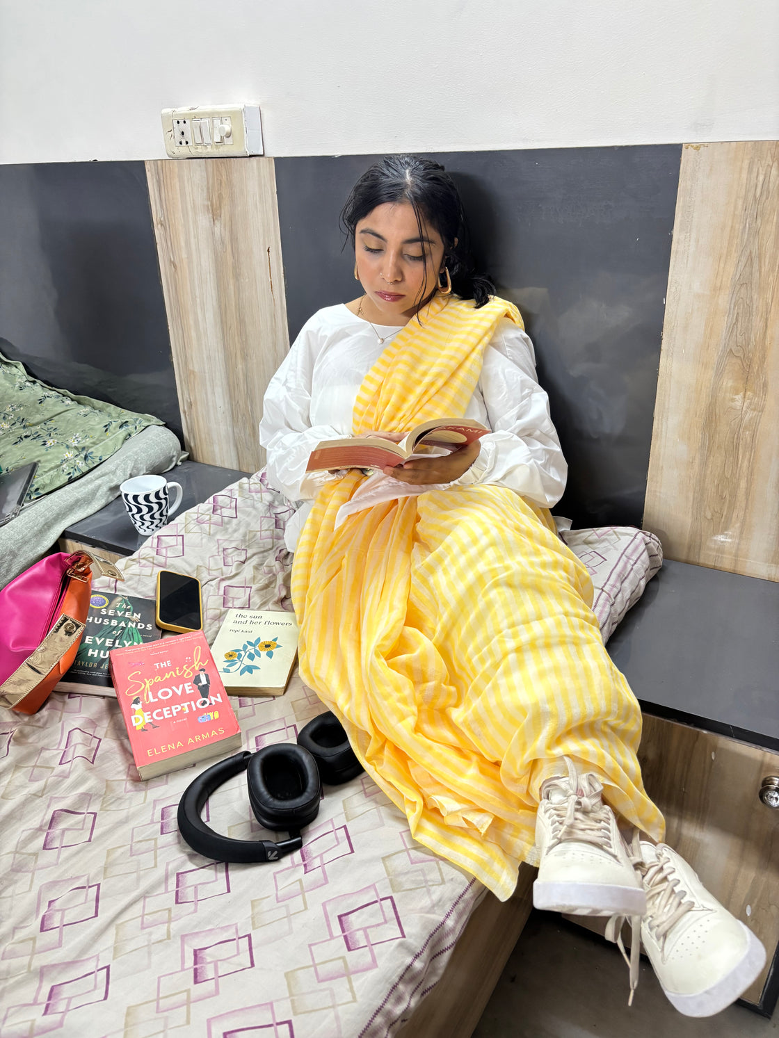 Sweet summer cotton saree