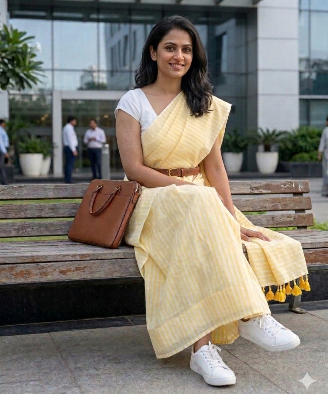 Sweet summer cotton saree