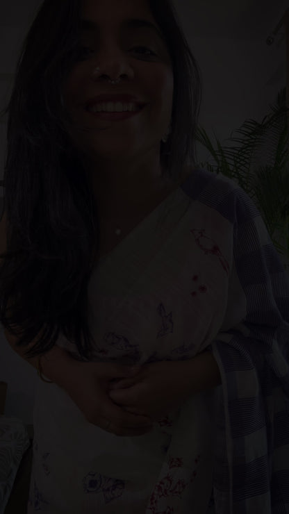 Garden Gossip Handwoven Saree